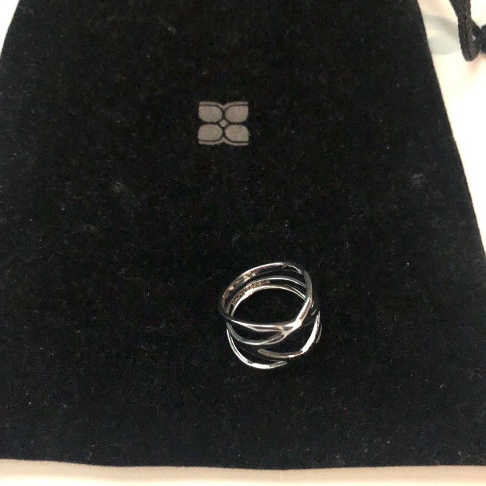 BCBGMaxAzria Silver Ring